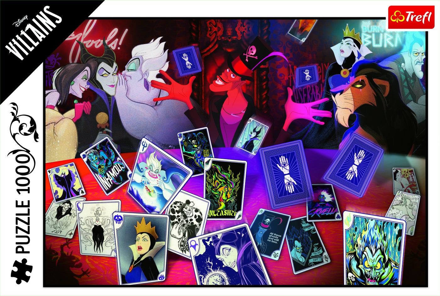 PUZZLE TREFL 1000 DISNEY VILLAINS DOAR CARTILE BUNE - Imagine 3 [ps:c5fa7a3b-d728-4a5b-b526-5fe63d45ff78]