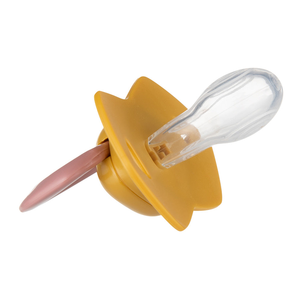 Canpol Babies Suzeta simetrica din silicon 0-6m Gold 2 Pcs 22/664_Pin [ps:5de27a91-feb4-42c5-ae58-fe915a31f7ab]