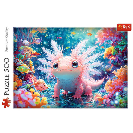 Puzzle Trefl 500 Piese Axolotl - Distracție și Relaxare - Default Title (2) [ps:caff017d-5923-4f14-b300-2ea0acc45e51]