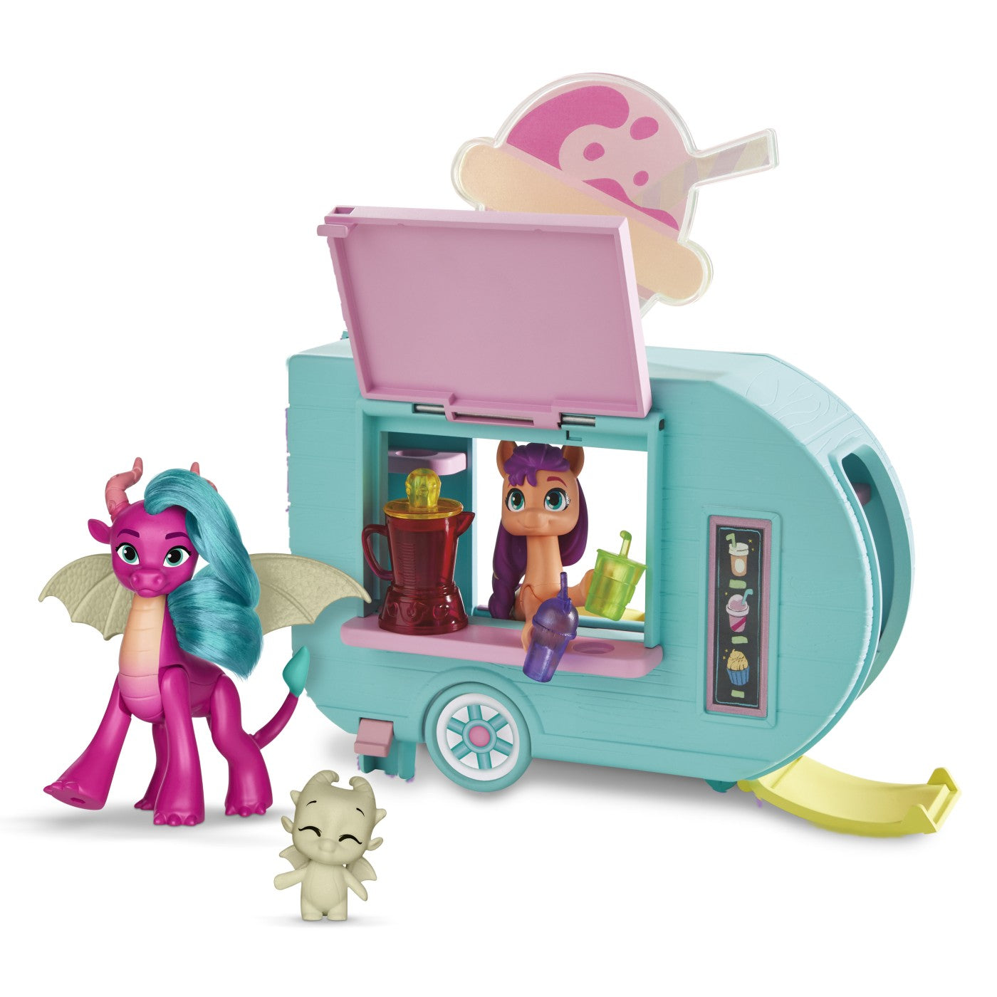 MY LITTLE PONY SET 2 FIGURINE DEZVALUIREA DRAGONULUI Hasbro - Imagine 2