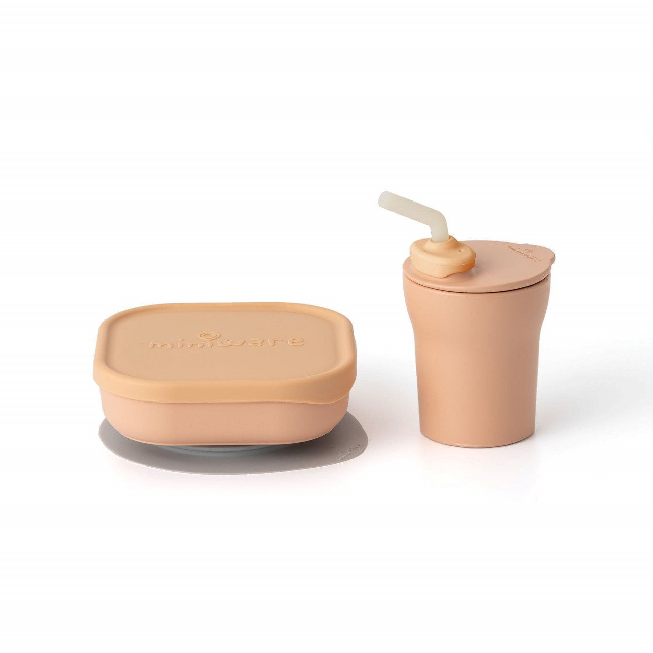 Set diversificare hrana bebelusi Miniware Sip&Snack, - Toffee [ps:36d1be06-d445-4979-9c4f-248651aa583c]