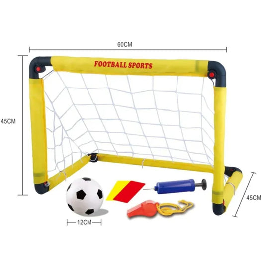 Set Poartă Fotbal Copii Flippy, 45x60 cm, Galben - 45x60 cm (2) [ps:3685d077-1725-4f31-be24-fa85ebb52734]