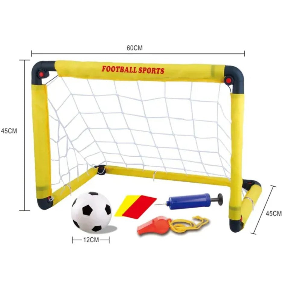 Set Poartă Fotbal Copii Flippy, 45x60 cm, Galben - 45x60 cm (2) [ps:3685d077-1725-4f31-be24-fa85ebb52734]