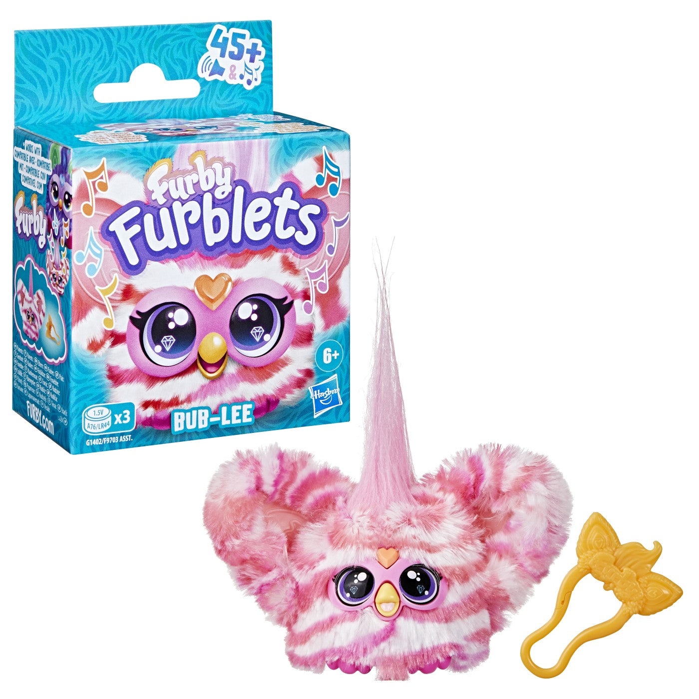 FURBY FURBLETS JUCARIE INTERACTIVA HIP-BOP Hasbro - BUB-LEE (2) [ps:01f6a6e2-68a0-492a-95da-71a4a0bb5d39]