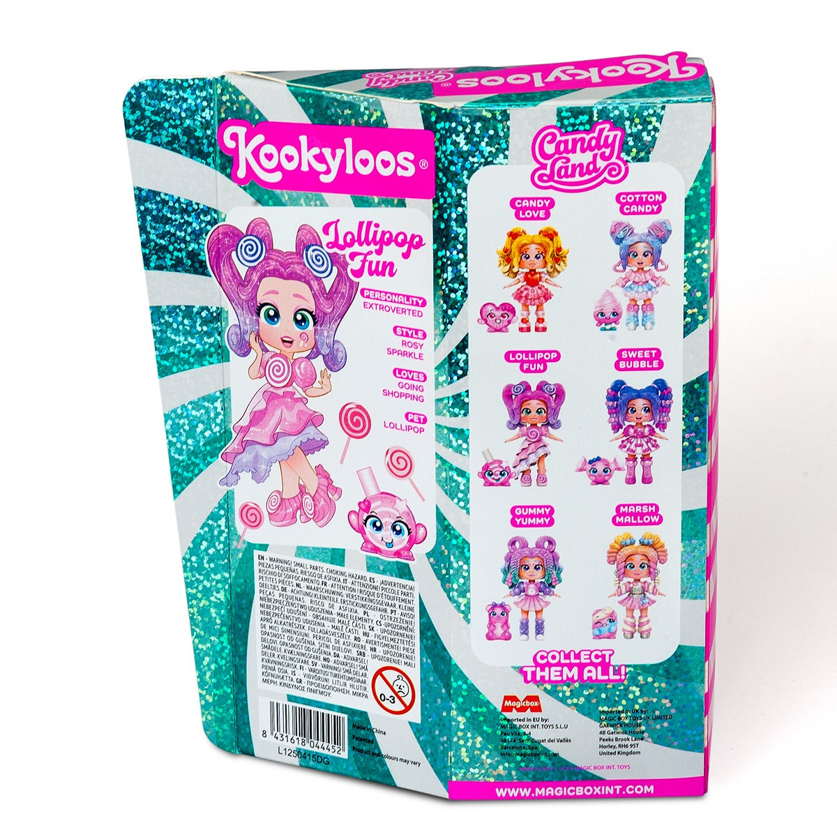 KOOKYLOOS Candy Land Lollipop, papusa, 1 model - Imagine 2