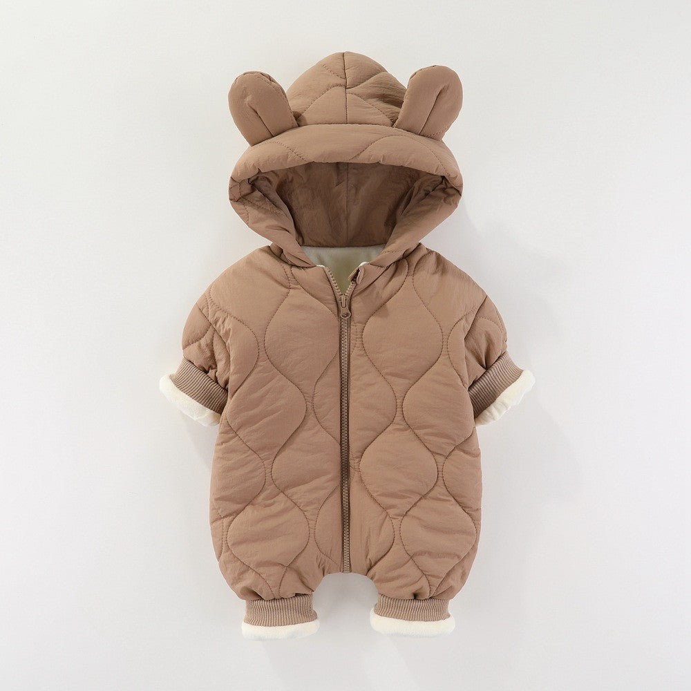 Combinezon Iarna Bebelusi Flippy, Bumbac, Maro, 66 cm - Default Title (2) [ps:f2f801c4-5af1-4fdc-adfc-04b21127c846]