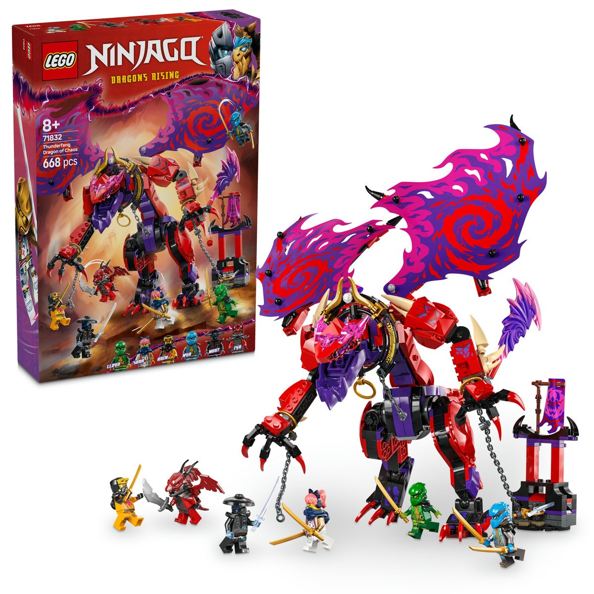 LEGO NINJAGO DRAGONUL HAOSULUI THUNDERFANG 71832 - Imagine 9 [ps:d49d43dc-f046-44af-9fc8-fe9d0435d55b]