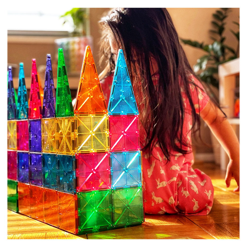 Magna-Tiles Clear Colors - Set Magnetic 100 Piese - Default Title (2) [ps:e01dee92-2217-4103-a7a9-e5cca925fe9a]