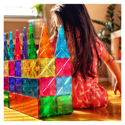 Magna-Tiles Clear Colors - Set Magnetic 100 Piese - Default Title (2) [ps:e01dee92-2217-4103-a7a9-e5cca925fe9a]