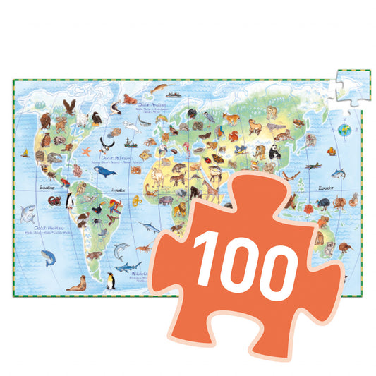 Puzzle observatie Animalele lumii, Djeco - Imagine 3 [ps:a809b63a-9082-4c8d-85c6-fe5a3fa4defc]
