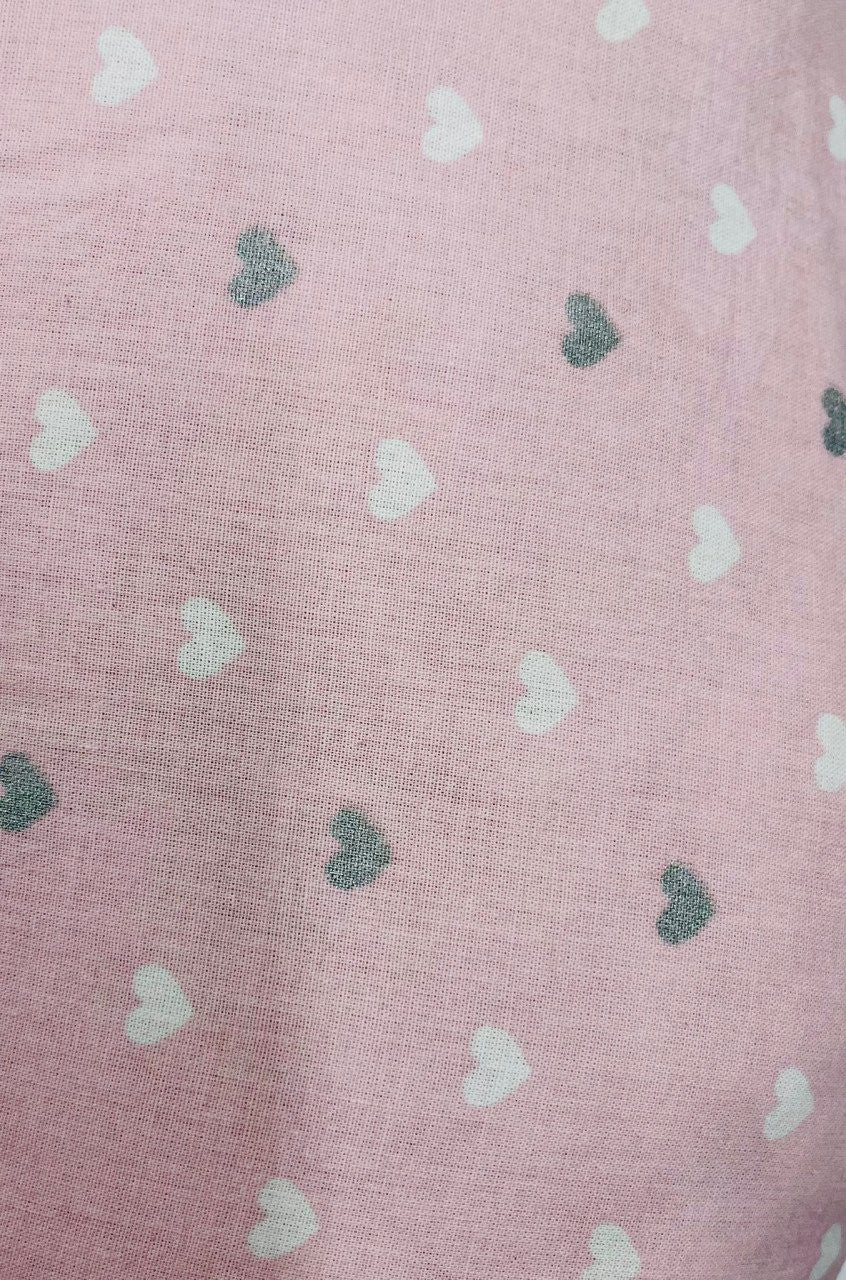 Perna pentru alaptat 2 in 1 Nursing Pillow Hearts, - Roz