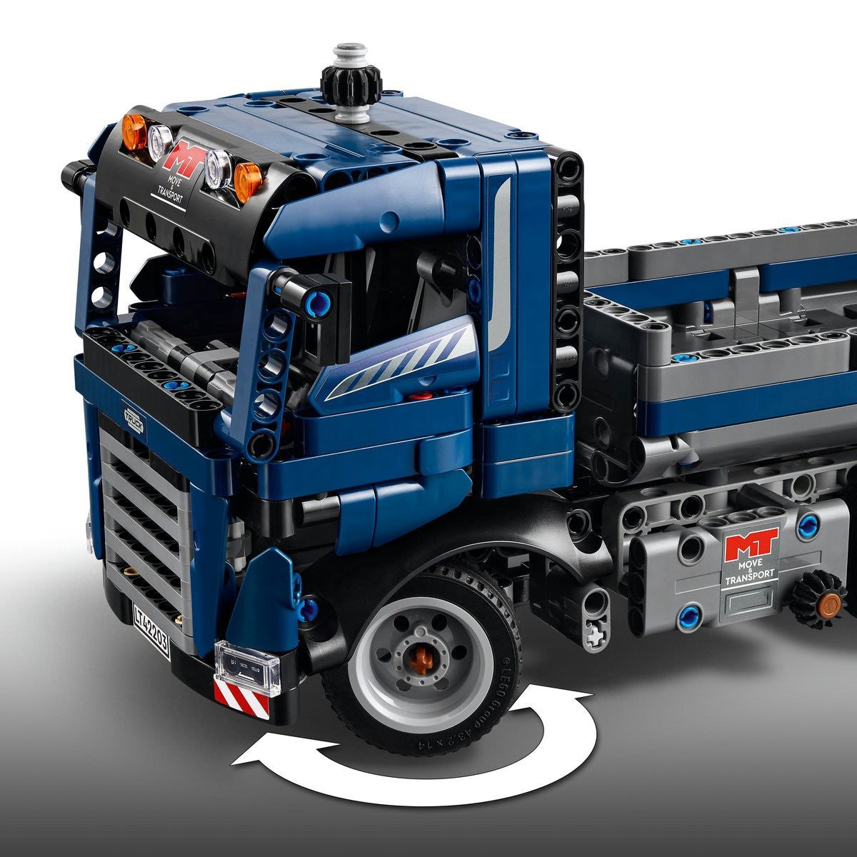 LEGO TECHNIC CAMION CU BENA BASCULANTA 42203 - Imagine 7 [ps:6a49efbb-8290-4143-9d68-a38604043f58]