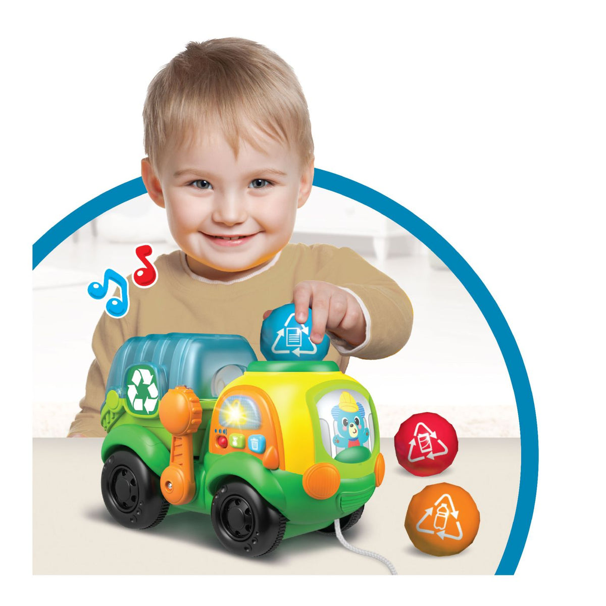 Camion de Reciclare cu Bile WinFun - Jucărie de Tras - Default Title (2) [ps:06fa4016-f73d-43d1-8175-664fa8e479ff]