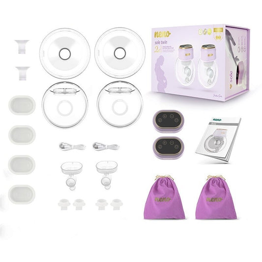 Neno Sole Twin – pompă de sân dublă electrică, fără fir - Imagine 2