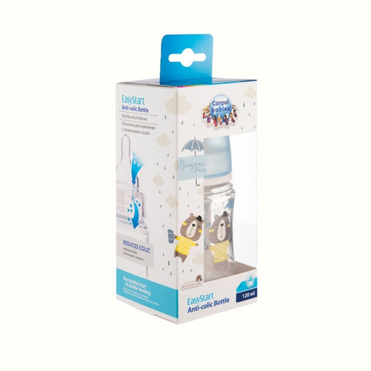 Canpol Babies Biberon Anticolici Cu Gat Larg 120 ml Pp - Imagine 2
