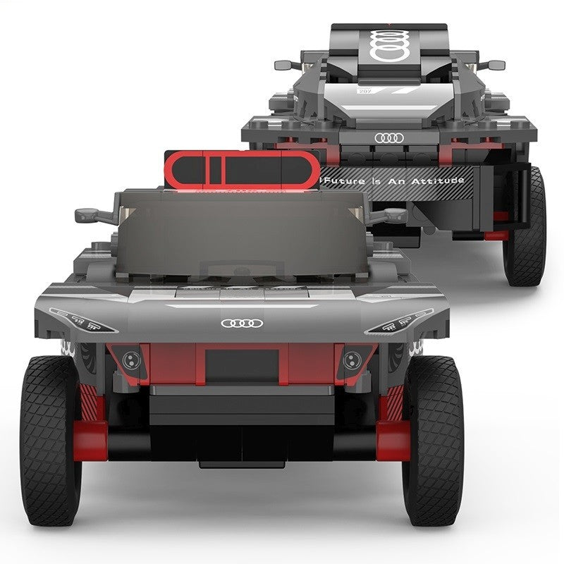 MASINUTA CONSTRUIBILA AUDI RS Q E TRON SCARA 1 LA 30 Rastar - Imagine 4 [ps:0b543d93-9038-4405-bda4-fa455463854a]