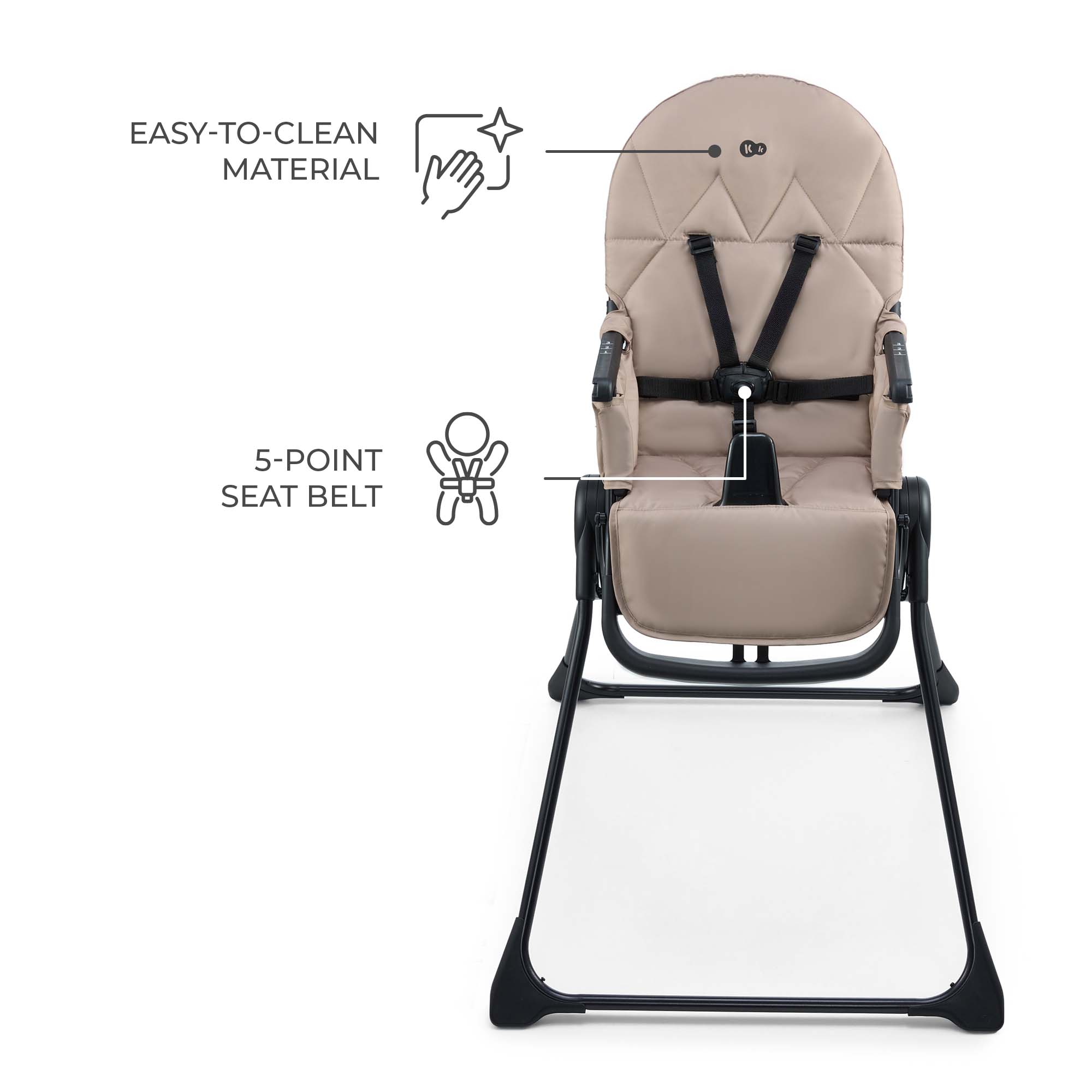 SCAUN DE MASA KINDERKRAFT BINCI, BEIGE - Bej [ps:17f211a5-f795-4517-8048-faf748a2a4bc]