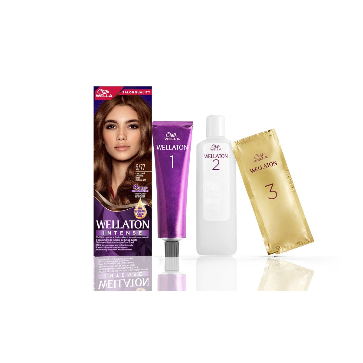 WELLATON Intense, vopsea de par, nuanta ciocolata amaruie, nr 6/77 - 2 [ps:b93c1ac3-1d88-44fc-b7c4-84c6ad32b5e6]