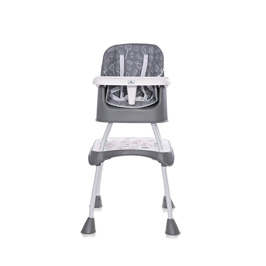 Scaun Masa Inalt Lorelli Trick 3in1, Grey Candy - Gri Candy (2) [ps:8155e1dd-4eb3-443f-a47c-1b5a90f35a38]