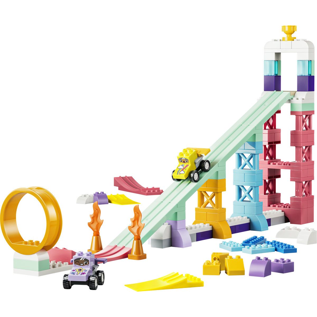 LEGO DUPLO Rampe Creative cu Vehicule 3in1 10478 | Infant - Default Title (2) [ps:1f89c13a-678c-497e-bab7-9941a582fd5e]