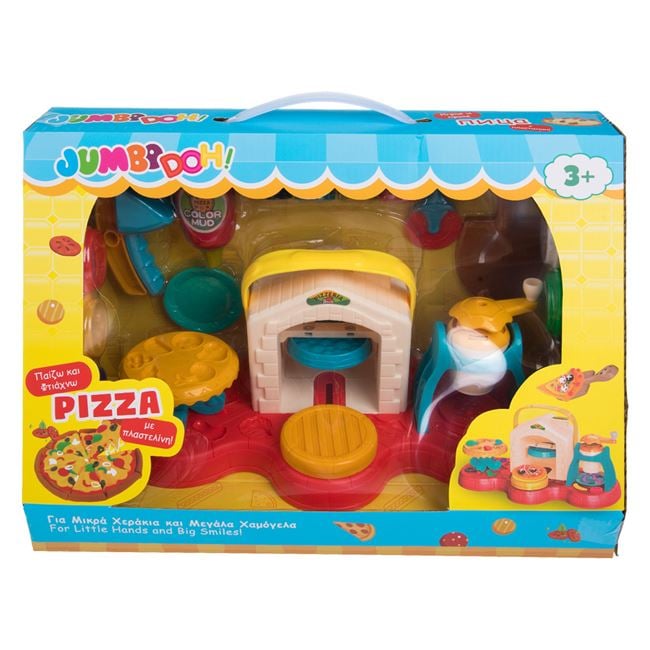 Set Plastilină DOH Creez Pizza Jumbo - Jucărie Educativă - Default Title (2) [ps:6a7bdbd6-e49c-4246-9c40-82d970d436a3]