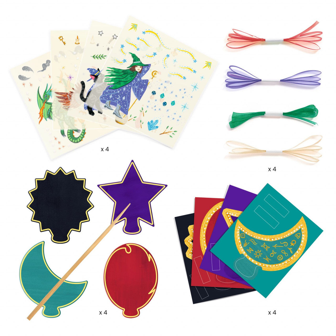 Joc creativ DIY Baghete magice, Djeco - Imagine 2 [ps:38206873-bbc1-4c67-b4ae-9964075a5a58]
