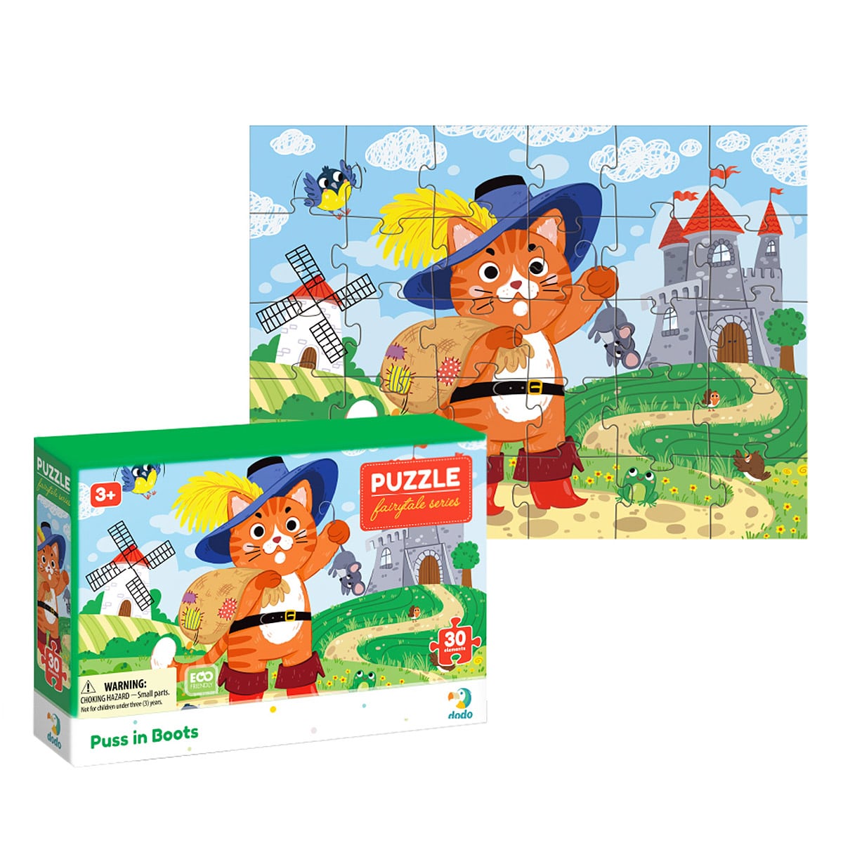 Puzzle Motanul Încălțat, 30 piese - Dodo Toys - Default Title (2) [ps:21521c3c-4eb1-4f49-9917-d389a4b3581c]