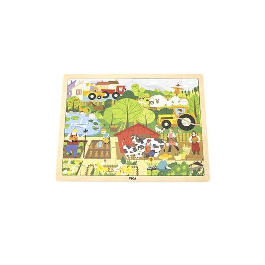 Puzzle Ferma, 48 de piese, Viga [ps:631c4869-d53a-4c01-8324-ad8862ff7561]