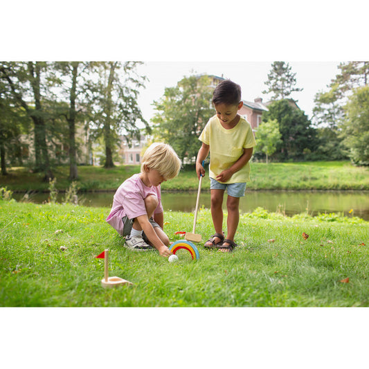 Set de golf din lemn, BS Toys [ps:acbcf82e-7dd4-4df9-9e35-81b4e922b2e8]