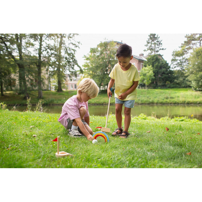 Set de golf din lemn, BS Toys [ps:acbcf82e-7dd4-4df9-9e35-81b4e922b2e8]