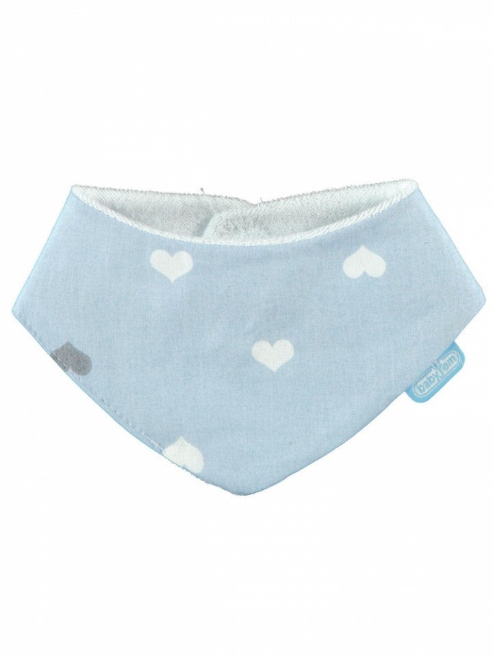 Baveta cu doua fete tip esarfa BabyJem Scarf (Culoare: Roz) - Bleu [ps:79714e2f-d572-4b95-bd4a-91e725b6d515]