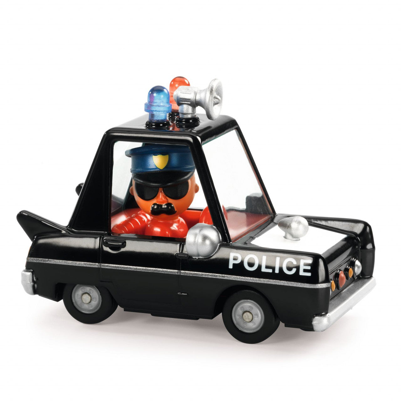 Masina de politie, Colectia Crazy Motors, Djeco - Imagine 2 [ps:10cdce34-85d7-4d3b-809c-19b70f518efd]