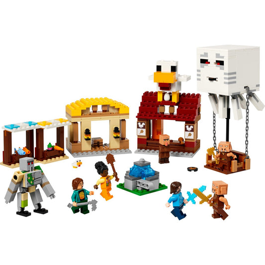 LEGO MINECRAFT ATACUL BALOANELOR GHAST ASUPRA SATULUI 21273 - Imagine 2 [ps:0a35e902-856e-4033-84a1-c1414e6dedd5]
