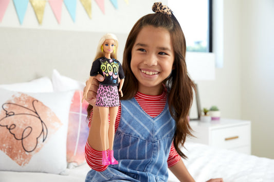 PAPUSA BARBIE FASHIONISTA BLONDA CU TINUTA DE VARA ROCK - Default Title (2) [ps:3b7980e5-e78b-4bb6-bc35-116171279c5f]