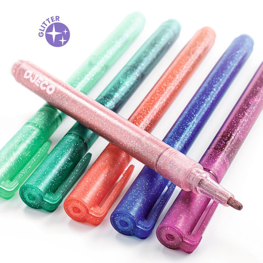 Carioca (marker) cu sclipici Sweet, Djeco - Imagine 2 [ps:bc6d839d-5f95-44a6-958a-b3decff64f61]