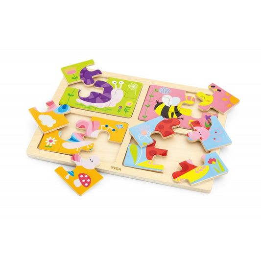 Puzzle 4 in 1 - Insecte [ps:3059c86a-9460-4f50-9dc1-3a7354326abb]