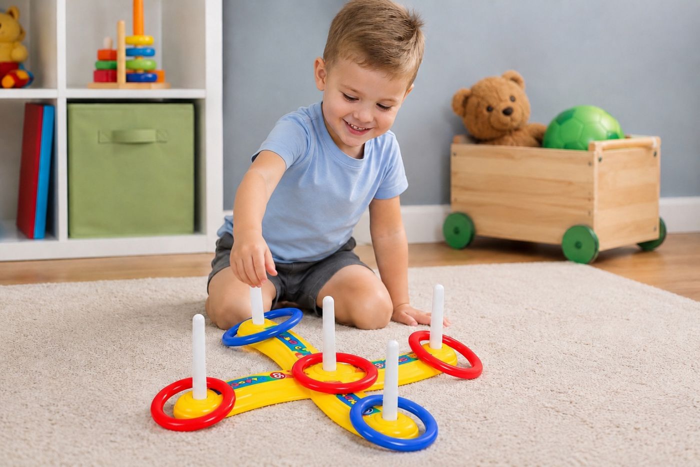 Set Aruncă Inele Gigo 2 Viva Toys - Jucărie de Exterior - Default Title (2) [ps:5830a92a-abdc-44d1-b0b2-d87067af84a6]