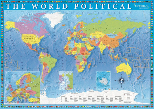 PUZZLE TREFL 2000 HARTA POLITICA A LUMII - Imagine 2 [ps:0ca662e0-1bf5-43c2-8427-1fbaa7361d51]
