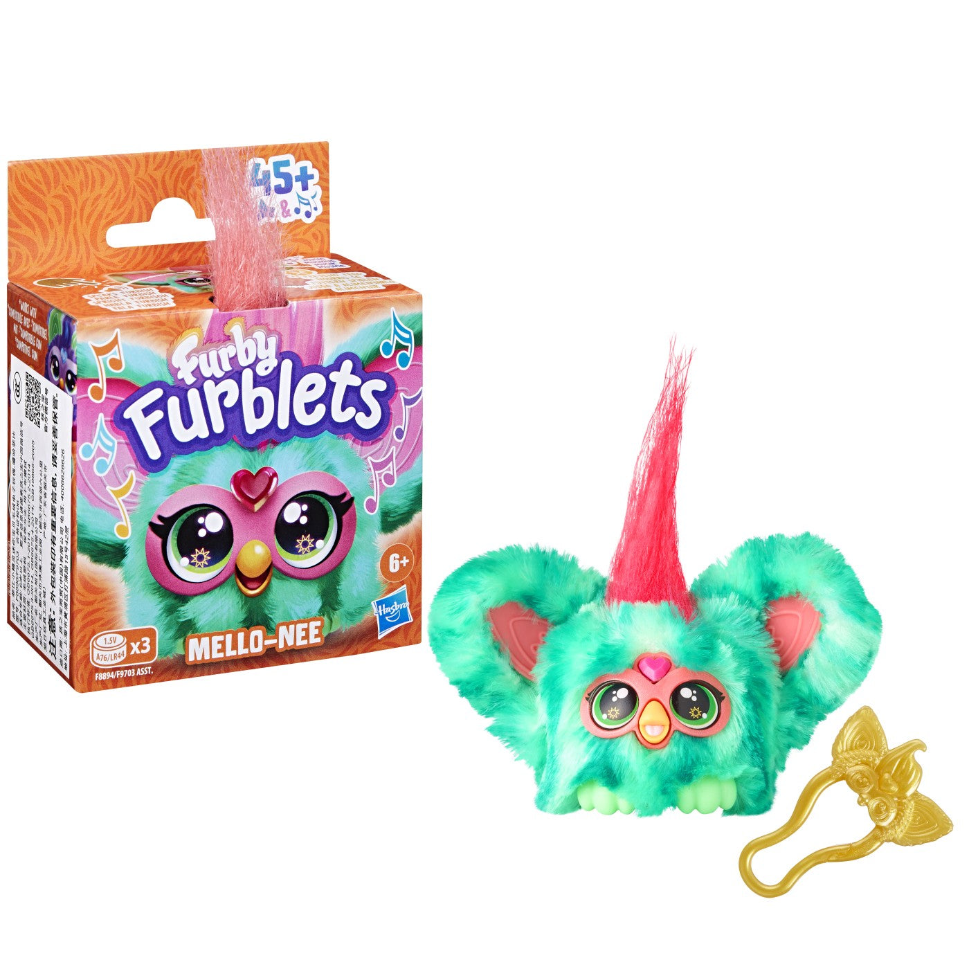 FURBY FURBLETS JUCARIE INTERACTIVA HIP-BOP Hasbro - MELLO-NEE (2) [ps:5aae003a-5e4a-477b-9e2c-5b60a7cc9dfd]