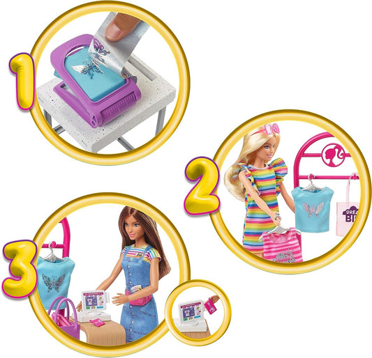 BARBIE SET BARBIE MAGAZINUL DE IMPRIMAT Mattel - Imagine 5 [ps:d1bc467e-c38d-49ba-a8fb-371b01e5de3f]