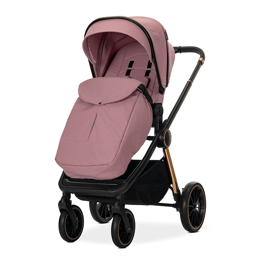 Cărucior Set 3 în 1 Lorelli Bianca, Beige, Sistem - Pink (2) [ps:352205e7-9d69-40b6-b183-a3d5ac348e2c]