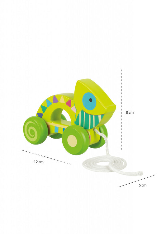 Jucarie de tras cameleon, Orange Tree Toys - Imagine 2 [ps:9fd0947c-d245-49e3-8edc-81ac9d0b141f]