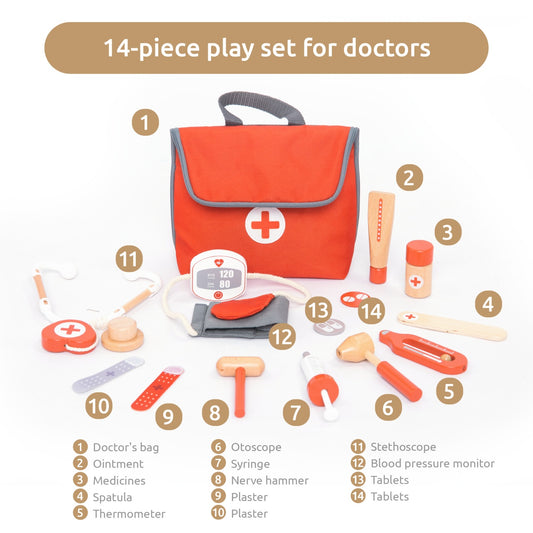 Joc de rol Trusa de doctor, UMU Toys - Imagine 2 [ps:6a1afc31-ebb4-4760-851a-6eda63b3bf70]