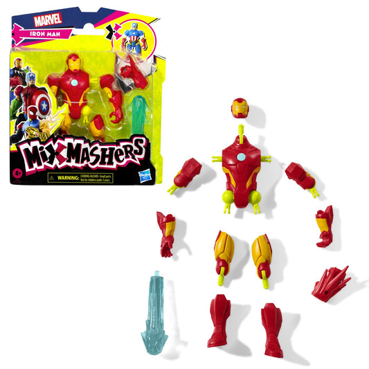 MARVEL AVENGERS MIX MASHERS FIGURINA IRON MAN 12CM - Imagine 9 [ps:db00ab57-5fdb-4ac1-9ca7-3fddcf447363]