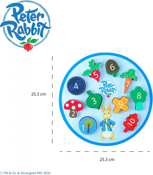 Puzzle Peter Rabbit™ cu numere, Orange Tree Toys - Imagine 3 [ps:a71f4074-4aa8-4a68-a4cf-bb37ca5f0c68]