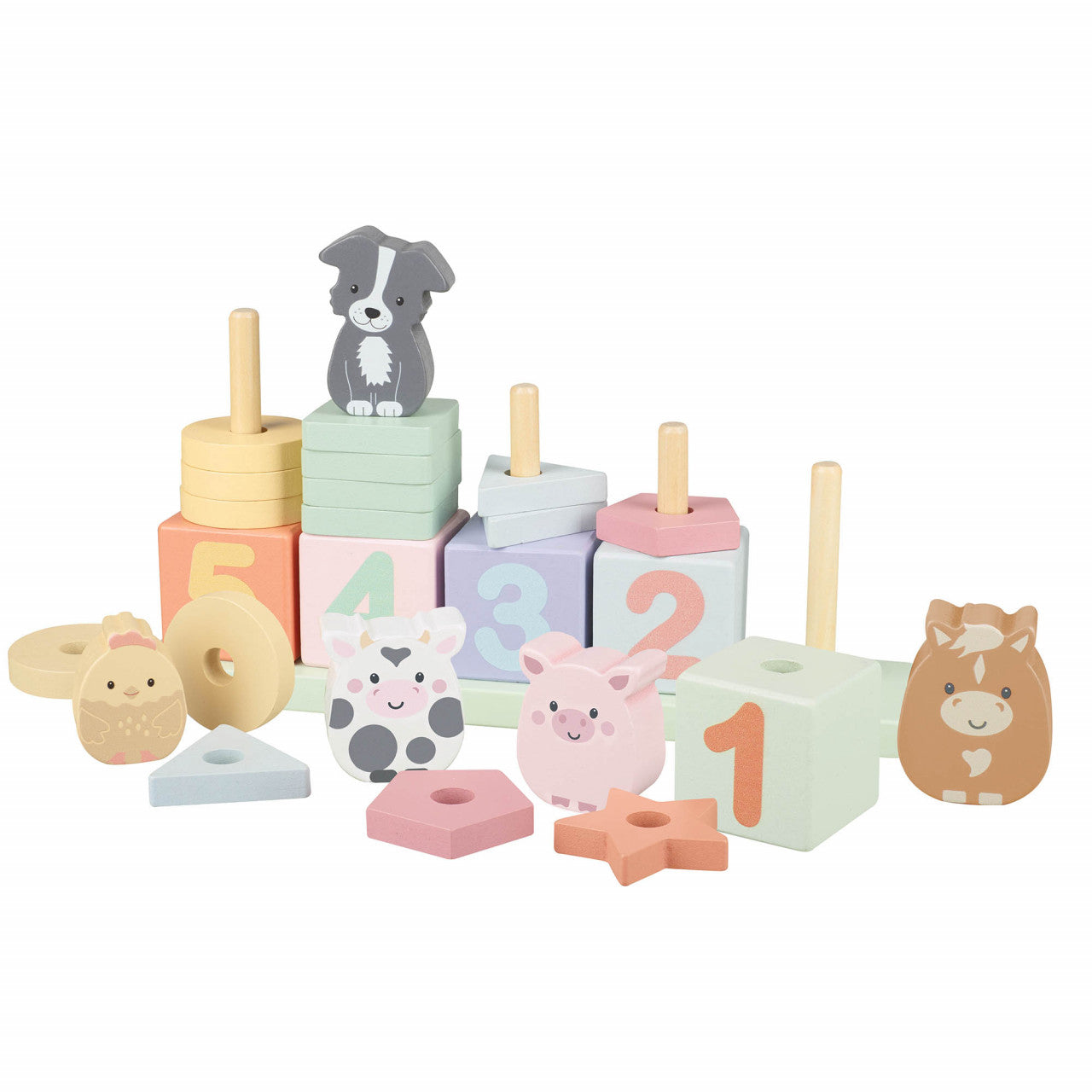 Joc Invata sa numeri cu animale de ferma, Orange Tree Toys - Imagine 2 [ps:68ff0932-a5ea-401b-9f57-3f9e1a7d99ba]