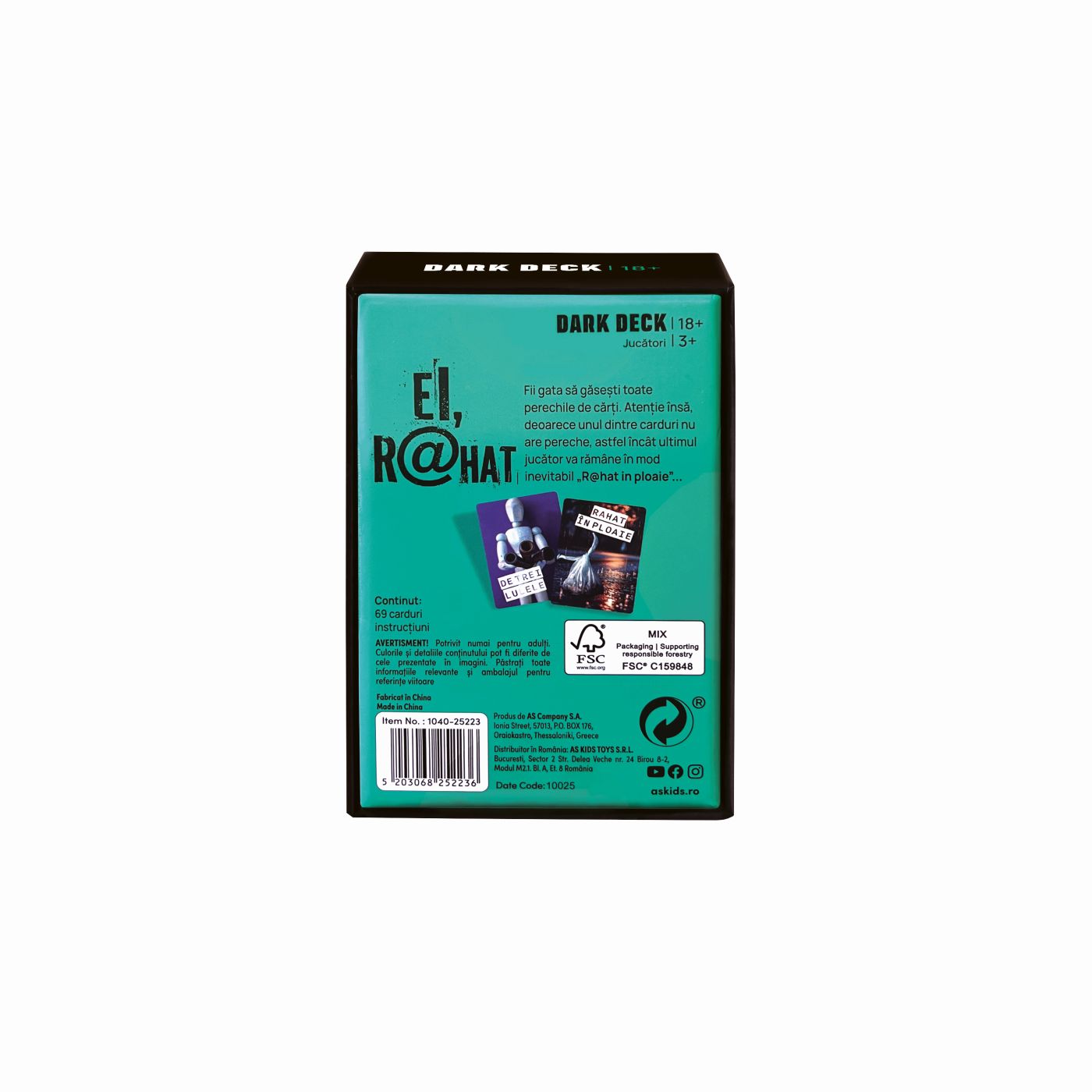 JOC DE CARTI DARK DECK EI R@HAT AS - Imagine 6 [ps:92451860-5f91-4128-9f41-d1748bd9a953]
