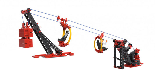 Kit STEM Transport pe cablu, Fischertechnik - Imagine 3 [ps:75e586fe-0cc7-4ddc-8c22-989c842e586c]