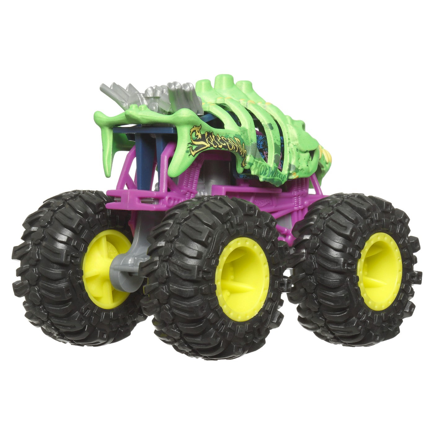 HOT WHEELS MONSTER TRUCK SET 2 MASINI SCARA 1 LA 64 - Skelesaurus (2) [ps:f0de7d98-36c6-4059-883a-81ac18f39569]