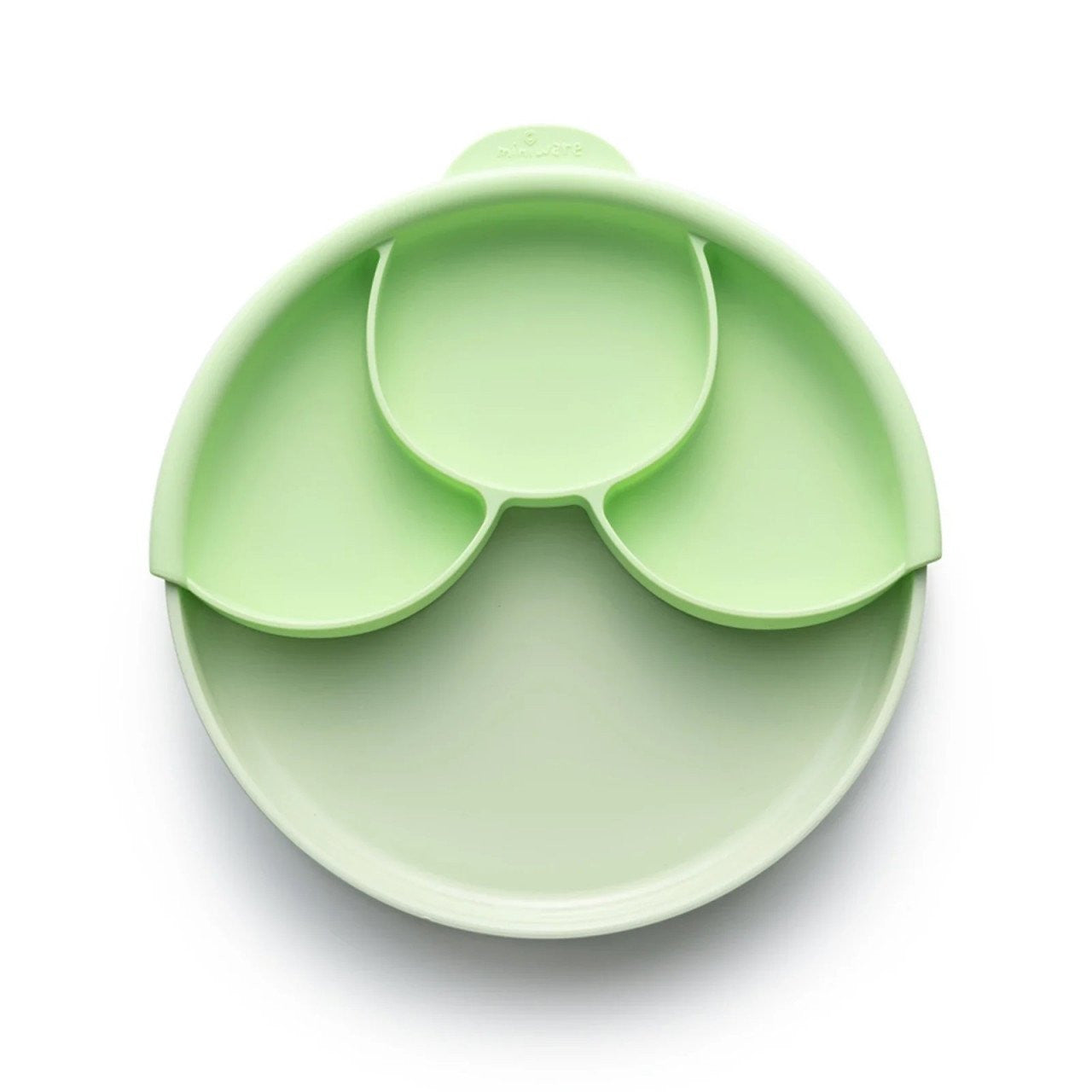 Set diversificare hrana bebelusi Miniware Healthy Meal, 100% din materiale naturale biodegradabile, 3 piese, Keylime [ps:f11f043a-1cff-47a4-82cd-0bc4811c2dec]